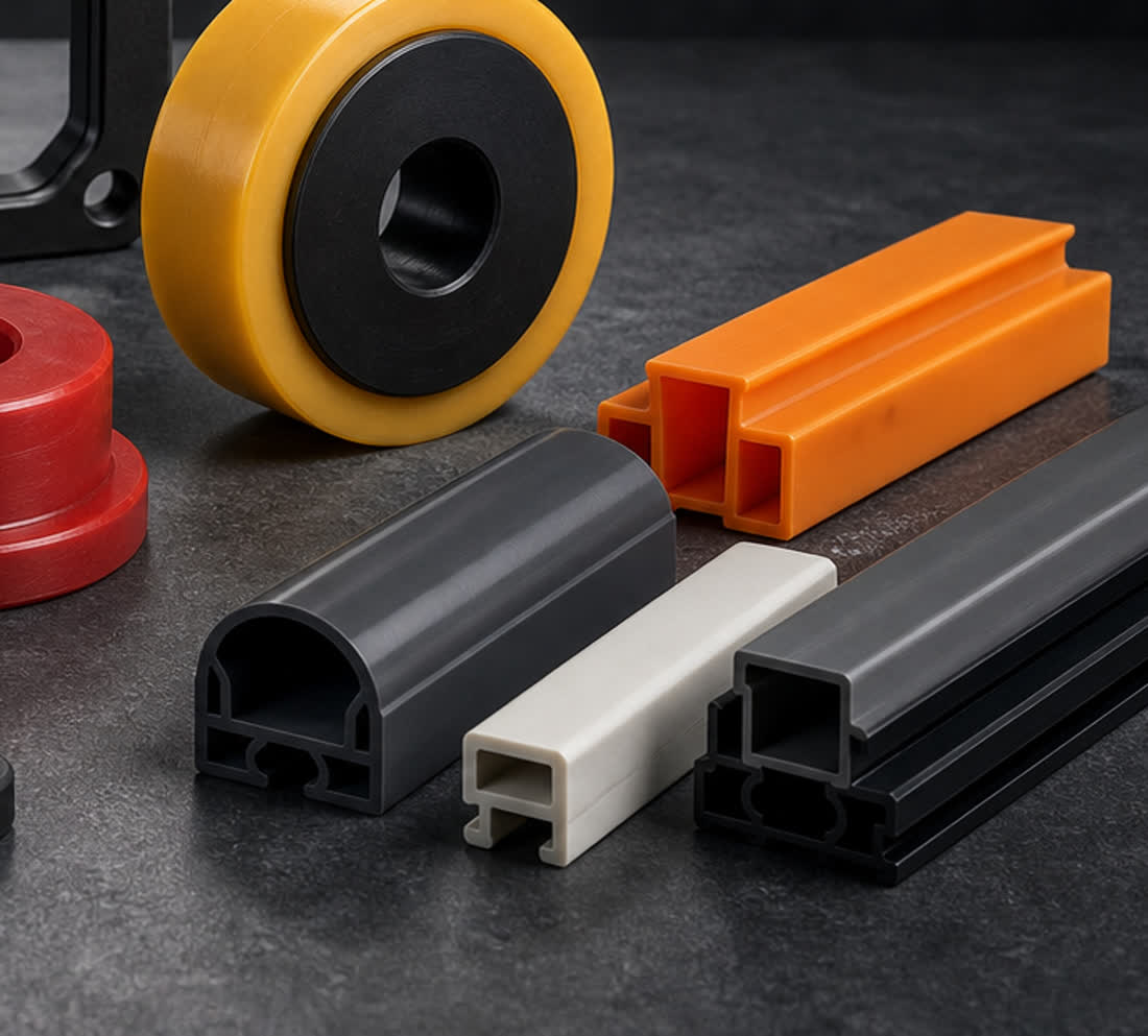 Representative engineered profiles, sealing sections and polymer components